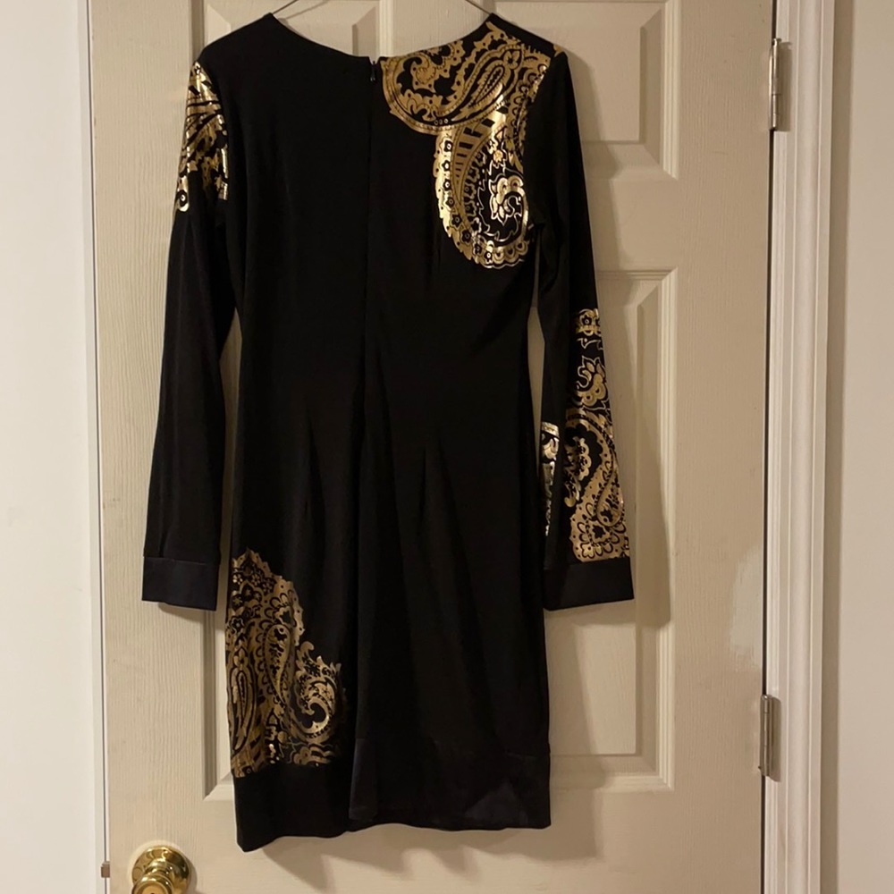 Dress Cache Black and gold dress - Picture 6 of 7
